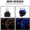 GLOFE Blue T10 194 168 LED Instrument Panel Gauge Cluster Dashboard Light Bulb with