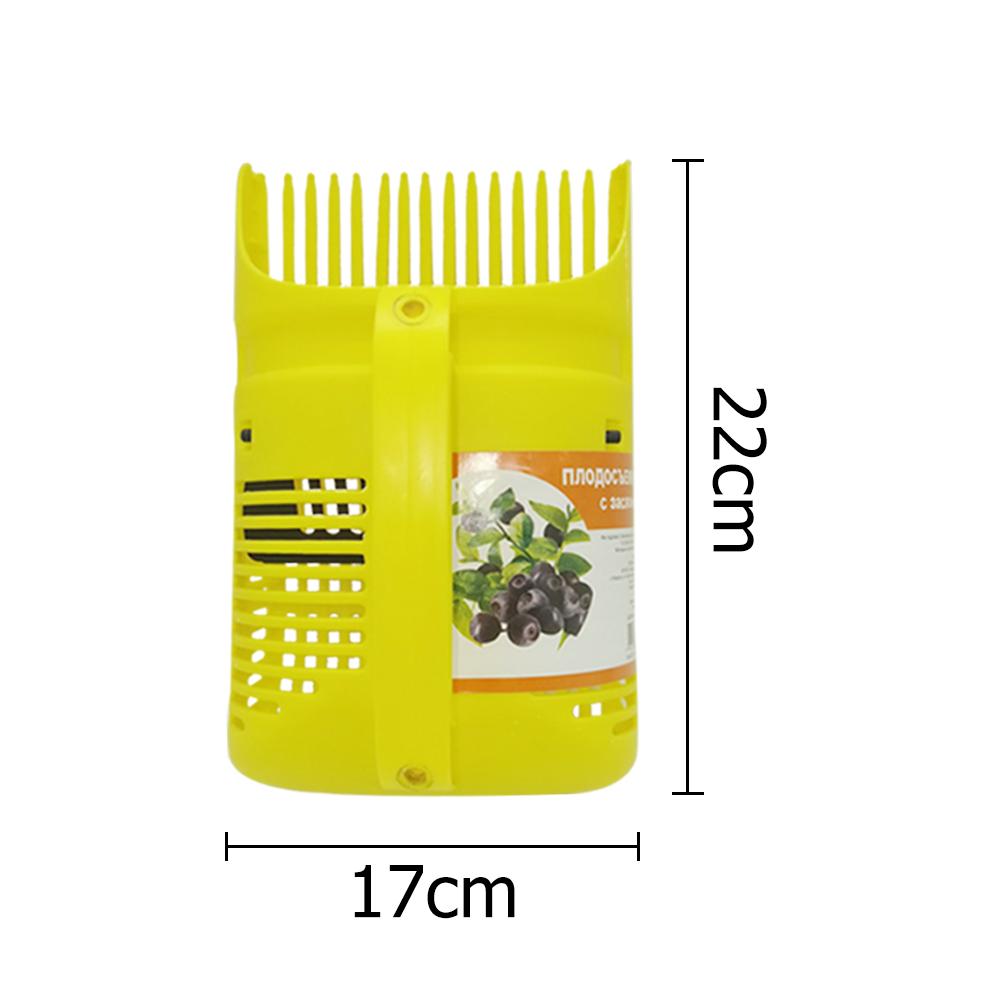 Taşınabilir Böğürtlen Toplayıcı Ergonomik Böğürtlen Toplama Tırmığı Plastik Saplı Toplama Aleti Blueberry Toplama Biçerdöveri Ergonomik Saplı