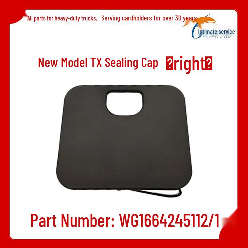 

HOWO TX T5G Foot Pedal & Observation Hole Black Cover Original Car Upgrade