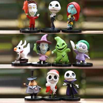 Festliche Kürbis-Schädel & Grinch Figur Blind Box für Heiligabend DIY Dekoration