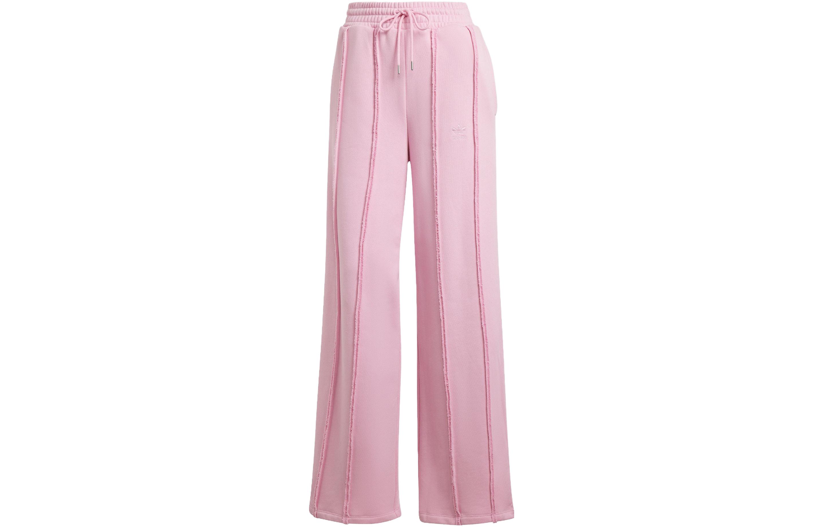 Adidas Originals DISTRESSED SWEAT PANTS Knitted Sweatpants Women s Pink IY9019 XXS