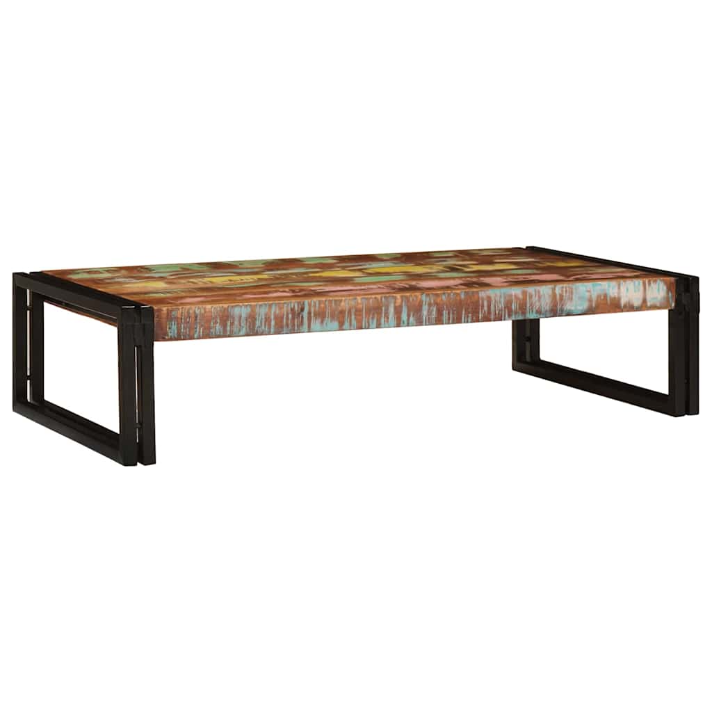 Bathroom Shelf for Multicolor 100 X 50 X 23 Cm Solid Reclaimed Wood
