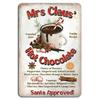 Mrs Clausapos Hot Chocolate Bar Sign Christmas Decor Aluminum