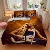 3Pcs Musician Electric Guitar Bedding Sets For All Sizes New 3D Printed Bed Cover Comforter Duvet Cover Pillowcase Bedroom Decoration
