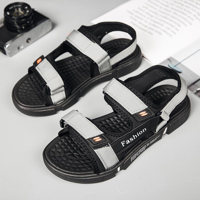 Super nákladově efektivní pánské módní pantofle Silné dno Vodotěsné Protiskluzové sandály Žabky Unisex plážová obuv