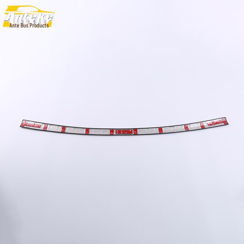 Stainless Steel Rear Guard Plate for 2019 Yige - Trunk Tailgate Protection Pedal & Decorative Car Sticker