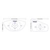 Golf Impact Tape Golf Club Marking Paper Improve Golf Swing Accuracy and Distance Golf Ball Sweet Spot Finder for Golf Training