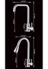 Stainless Steel Kitchen Faucet with Rotating Vegetable Wash Basin