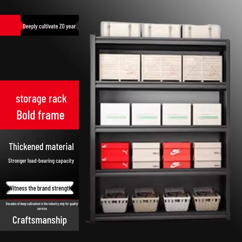 

Multifunctional 5-Tier Aluminum Alloy Storage Shelf