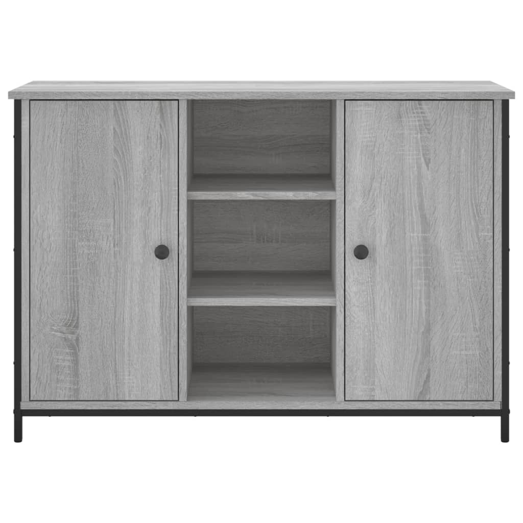 Sideboard Gray Sonoma 100x35x70 Cm Particleboard