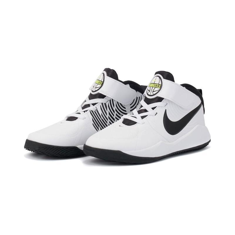 Nike Team Hustle D 9 White PS AQ4225-100
