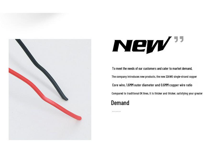 22AWG PCB Jumper Wire: Thickened Single Core Copper for Circuit Boards
