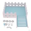 1 Pc Small Pet Hamster Hedgehog Parrot Wooden Ladder Platform Fence