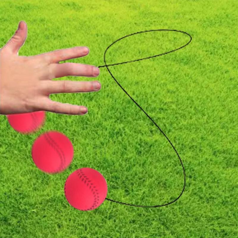 Wrist Rebounds Ball Portable High Elasticity Bouncy Ball Wristband Football Toy Wrist Strength Trainer Return Baseball