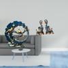 Resin Elephant Figurine Ornament Craft Sculpture for House Decorations Bookshelf Living Room Indoor