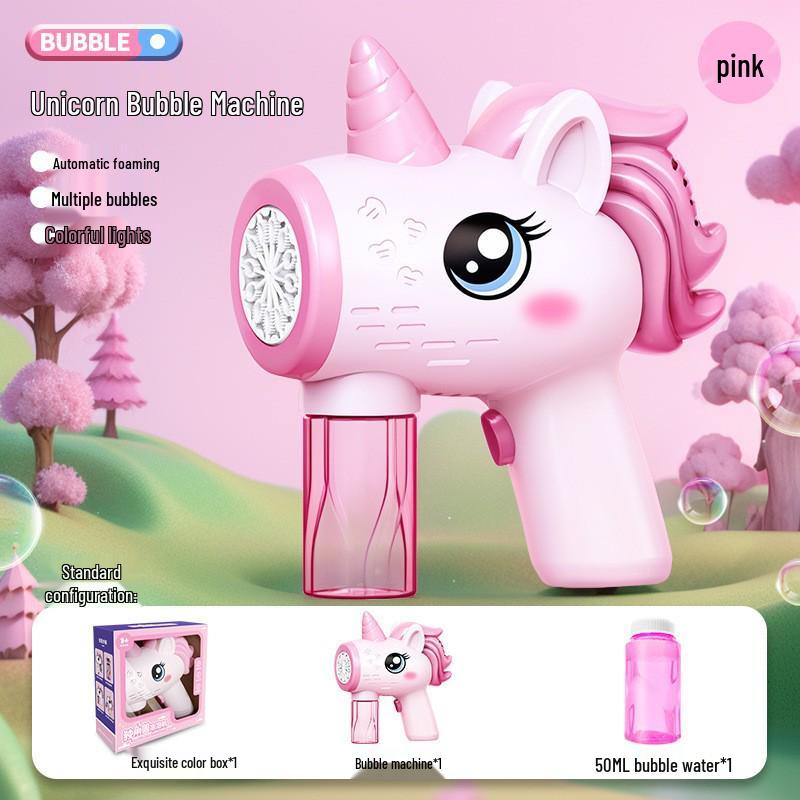 

Популярный детский электрический пистолет для пузырей с 32 отверстиями - Автоматическая ручная игрушка для пузырей