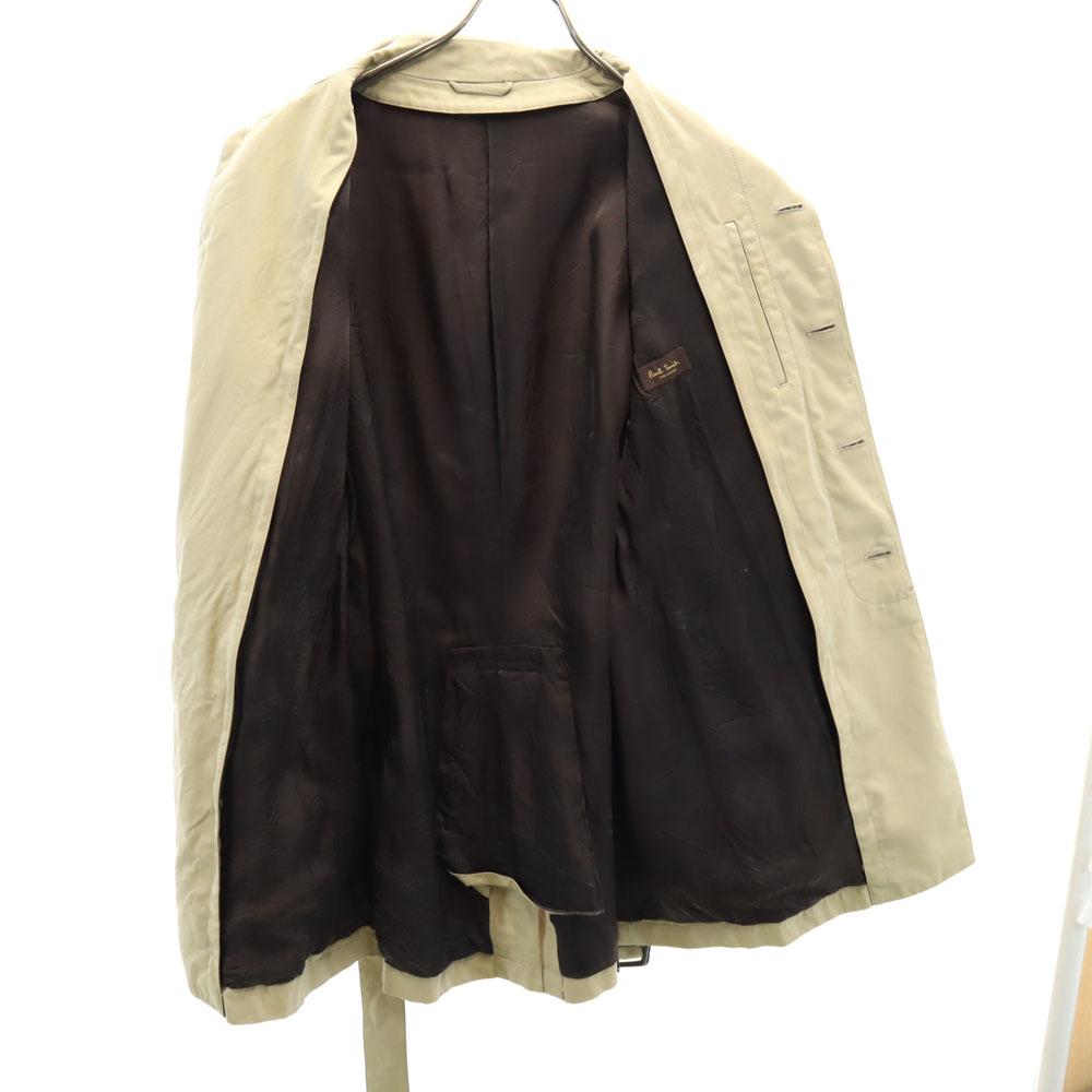 PAUL SMITH COLLECTION Made In Japan Stainless Collar Coat M Beige Men's Used