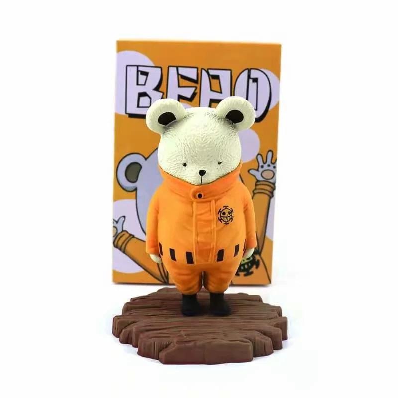 ONE PIECE Hearts Pirates, Apology Beibo Bear, Pink Gold, Standing Position GK Model Boxed Figure