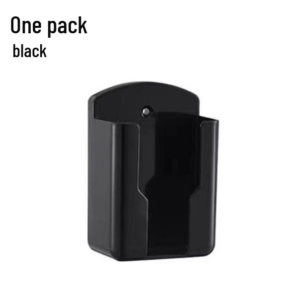 Wall-Mounted TV Remote & Phone Holder - No Drilling Required