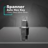 Motorradräder Stahl Motorrad Vorderachse Steckschlüssel Steckschlüssel Spindelhülse Auto Sechskantschlüssel 17mm 19mm 22mm 24mm Schraubenschlüssel Steckschlüssel