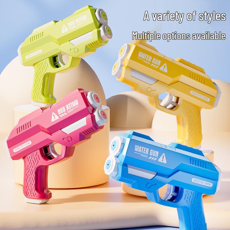 Kids' Summer Water Gun Toy - Push-Pull Design for Outdoor Parent-Child Play