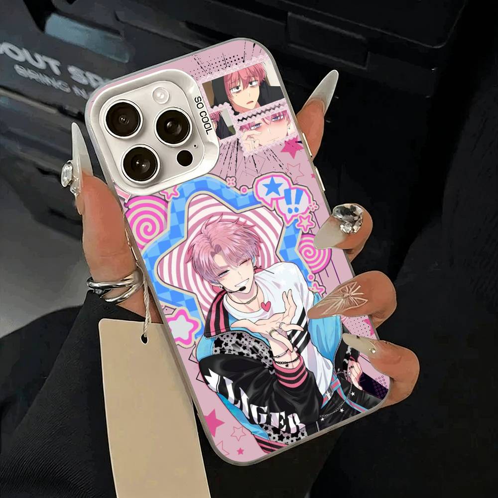 T-Tamon's-S Side Phone Case For IPhone 17 Air 16 15 14 13 12 11 Pro Max White Sliver Hard Cover