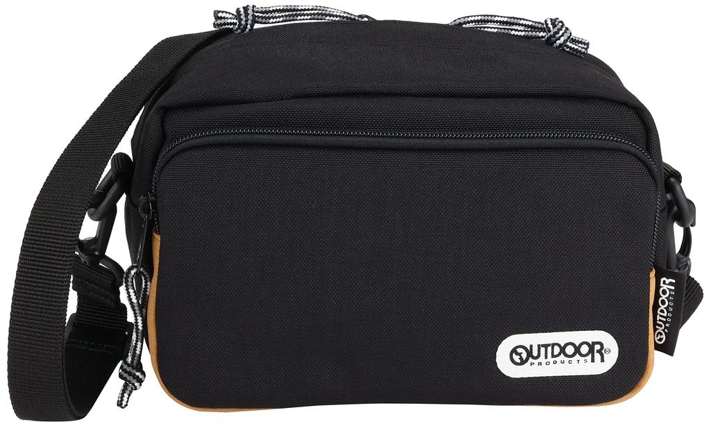 Hakuba OUTDOOR PRODUCTS Camera Shoulder Bag 03 2.5L Black ODCSB03BK Compact Bag that can also be used as an inner bag