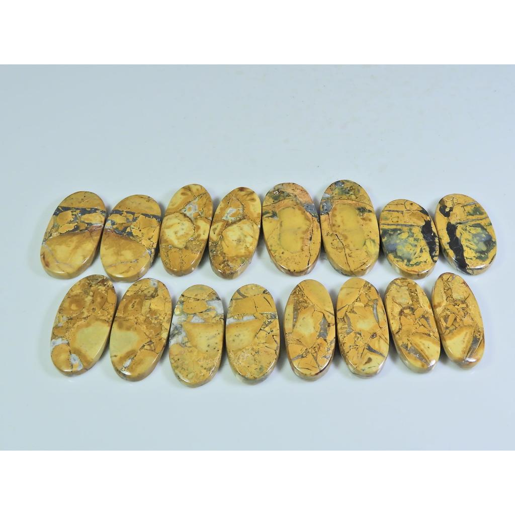 25-27MM Natural Malingano Jasper Matched Pair Fancy Loose Gemstone 8Pair Lot A-622