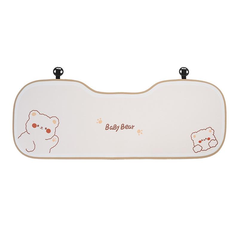 Cartoon headrest waist rest cute four seasons universal car seat pillow creative bear car neck pillow female