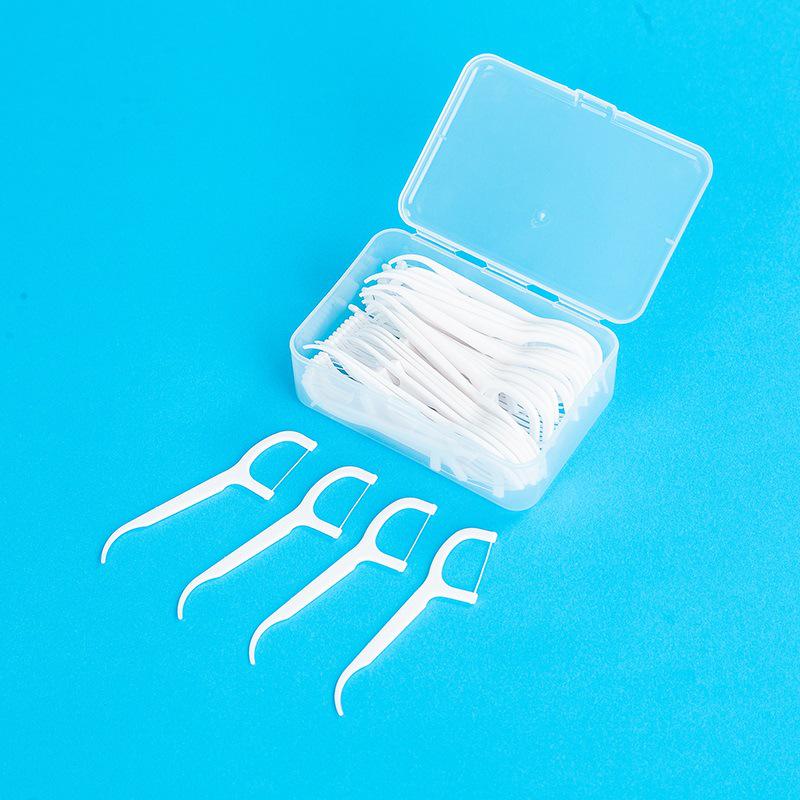 Little Peck Guardian Zahnseide-Picks - Familienpackung (50 zählen)