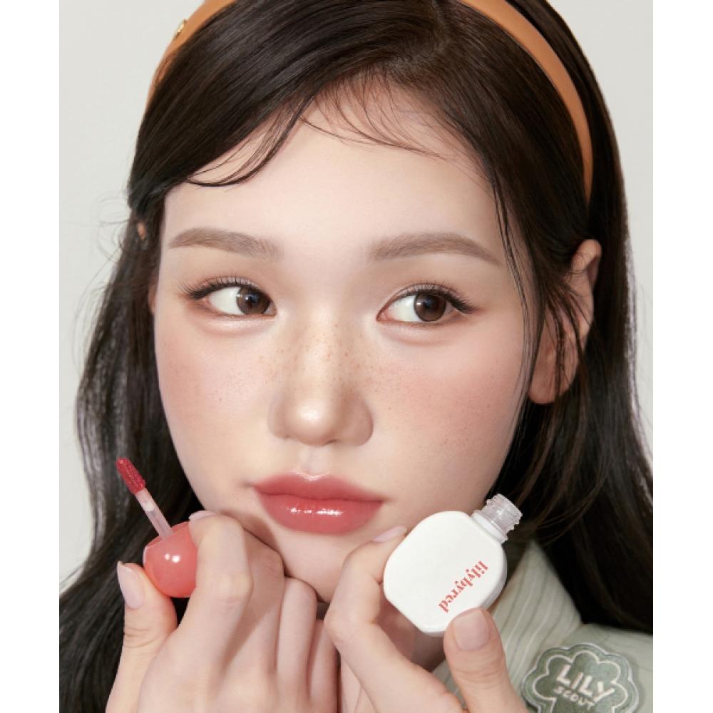 Lily By Red Sugar Wrapping Tint Gloss 06 Pomegranate brown sugar (L414A)