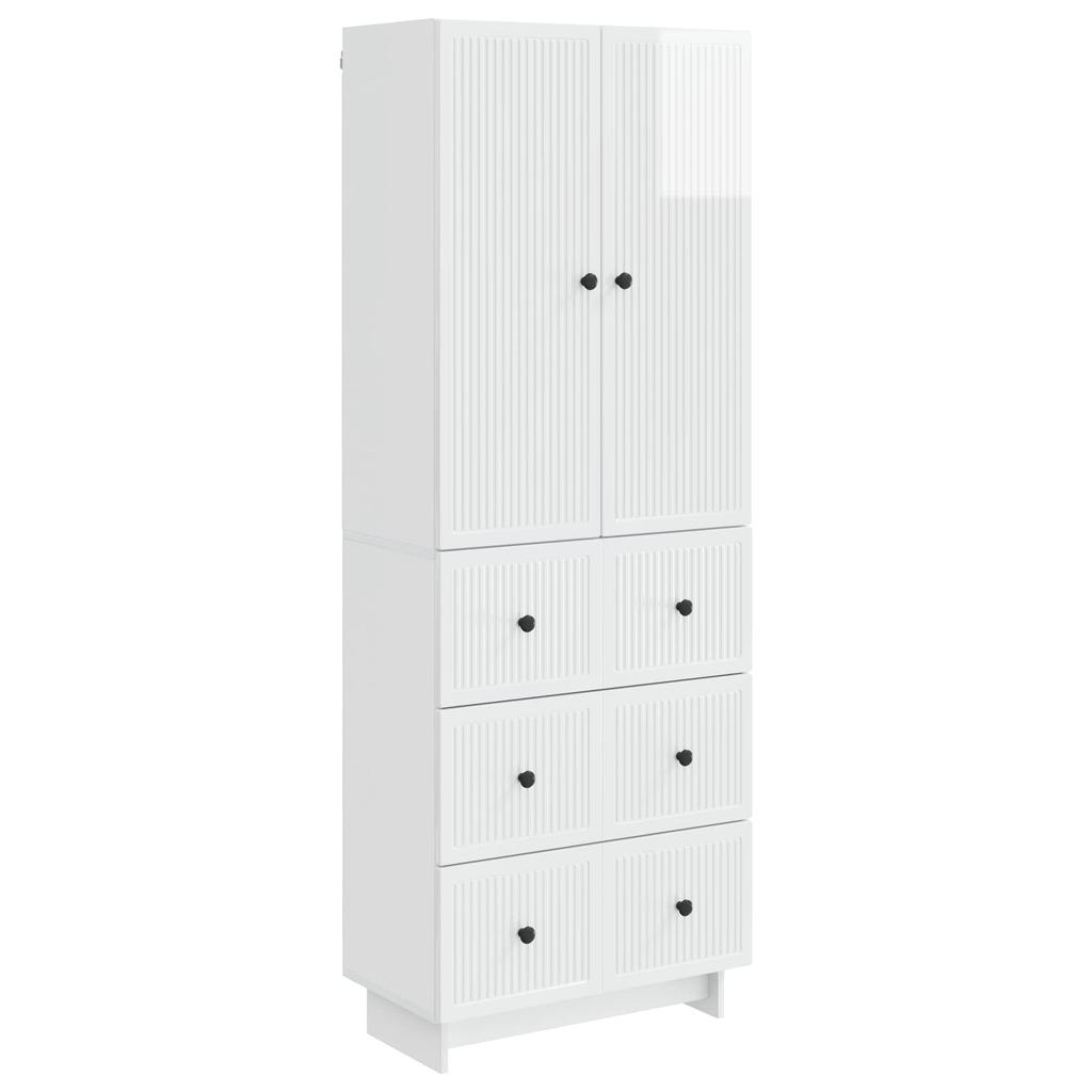 Cabinet Set 2 pcs 66 x 34.5 x 90 cm engineered wood