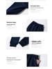 Yuchun Kids' Autumn/Winter Terry Sweatpants - Solid Color, Korean Style, 350g, Available In Various Sizes