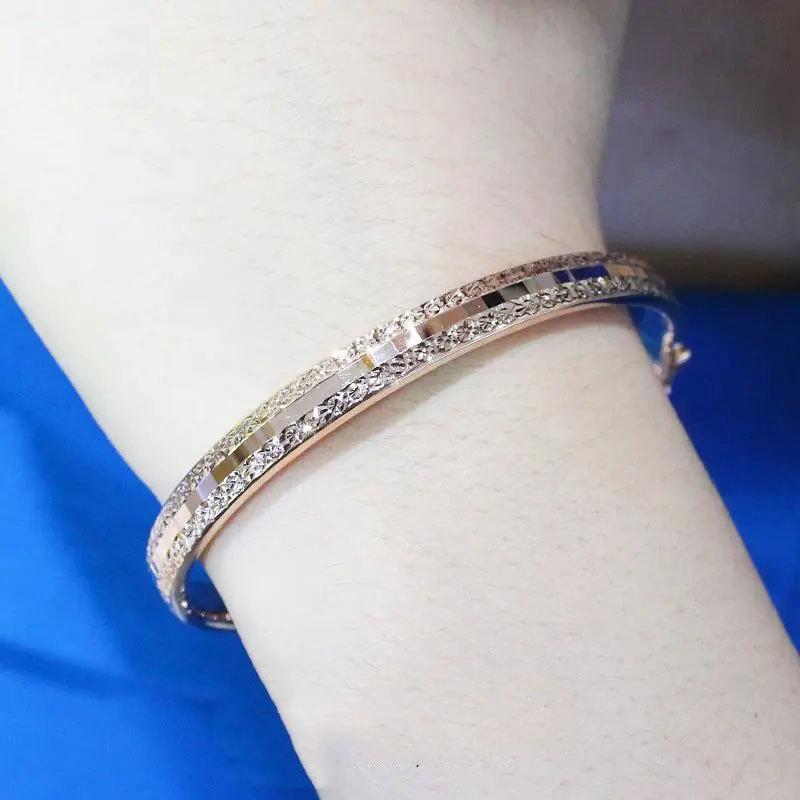 Purple Gold Princess Bracelet Plated With Rose Gold Classic Fashion Trend Personalized Women'S Jewelry