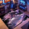 1pc Demon Slayer Shinobu Kocho Entrance Mat, Non-Slip Mat Area Rug,Room Decor, Outdoor Decor, Kitchen Rug,Doormat - Machine Washable, Easy To Clean