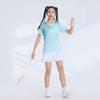 Kids Quick-Dry Badminton Training Set Girls Boys Sportswear Lightweight Bamboo Fiber Athletic Outfit