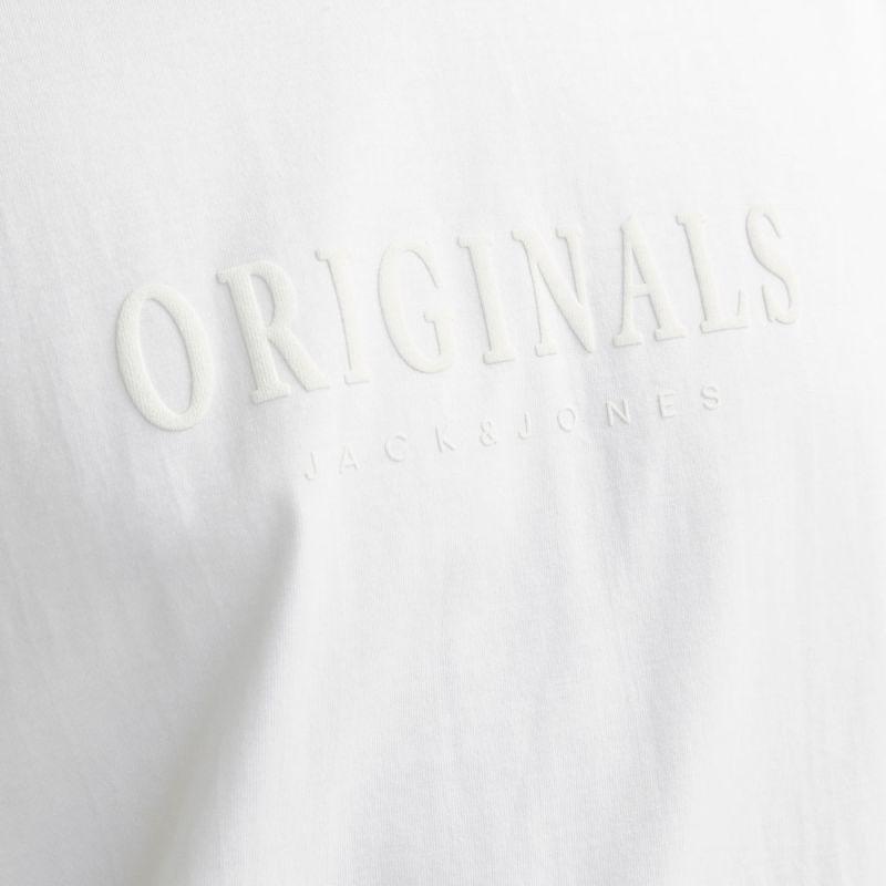 Tee shirt coton frederiksberg col ras de cou manches courtes Homme JACK & JONES