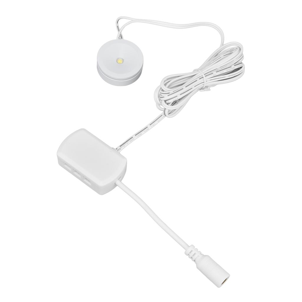 LED-Unterschrank-Spots Dimmbar Ultradünn Rundes Schranklicht für Ausstellungsräume