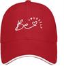 Be Yourself Positive Quote Baseball Cap Polyester Adjustable Casual Sport Hat for Adult