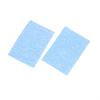 5Pcs 6Cm*6Cm Soldering Iron Solder Tip Welding Cleaning Blue Sponge Pads Tool