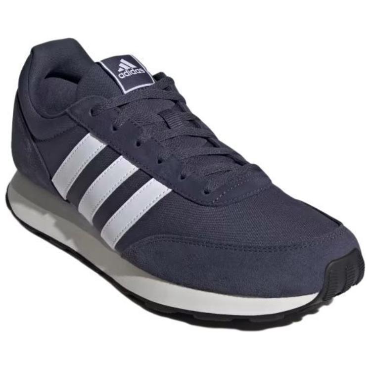 Adidas Neo Run 60S 3.0 Comfortable Versatile Non-Slip Durable Low-Top Short Distance Running Shoes Men Sneakers Blue White Black IE3825