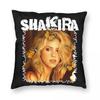 Singer Shakira Pillowcase Printing Polyester Cushion Cover Decor Throw Pillow Case Cover Seat Square 45X45cm