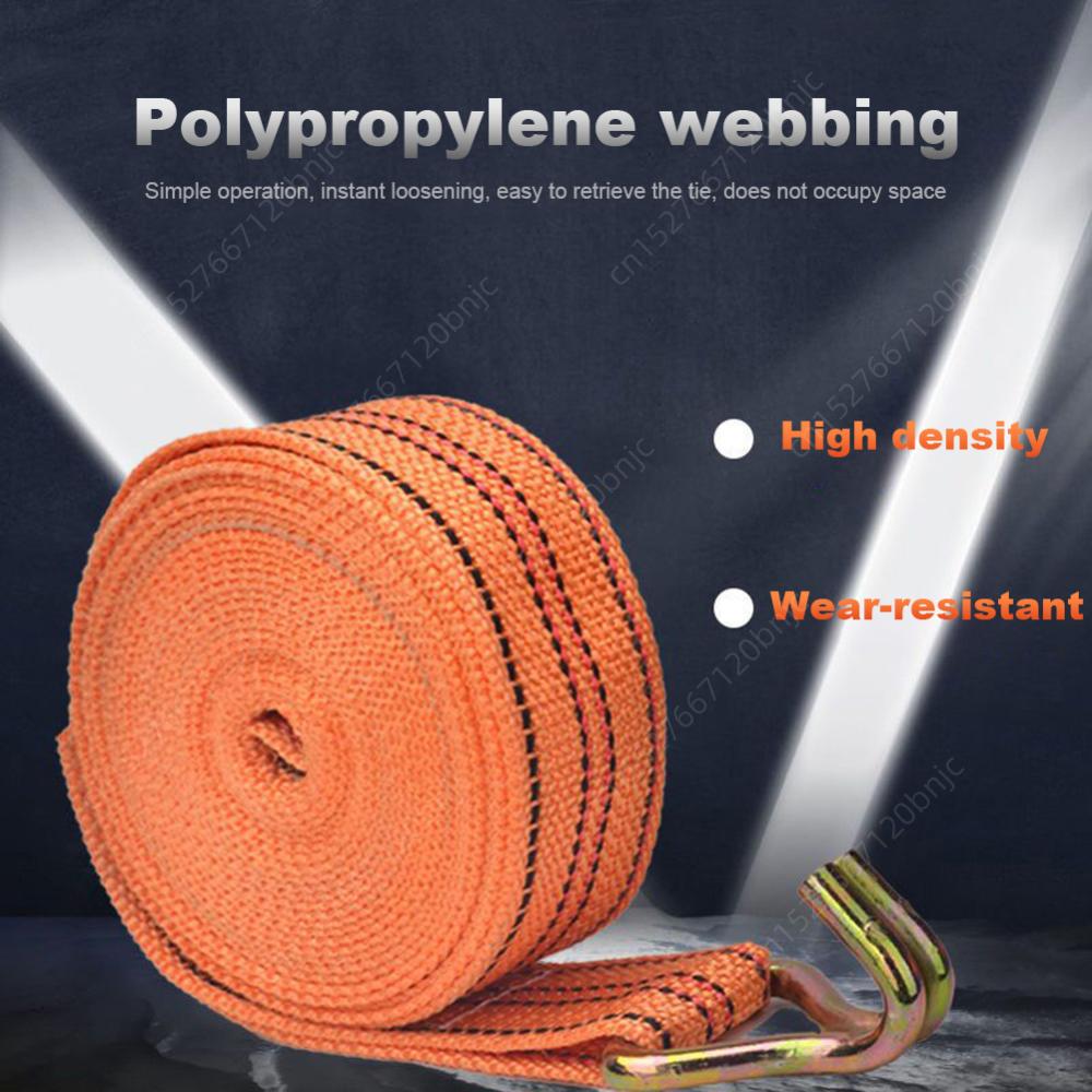 3/6/8/10 Meter Schnalle Spanngurt Ladungsgurte für Auto Motorrad Fahrrad LKW Zurrgurt Seil Befestigung Verdickter Spanngurt