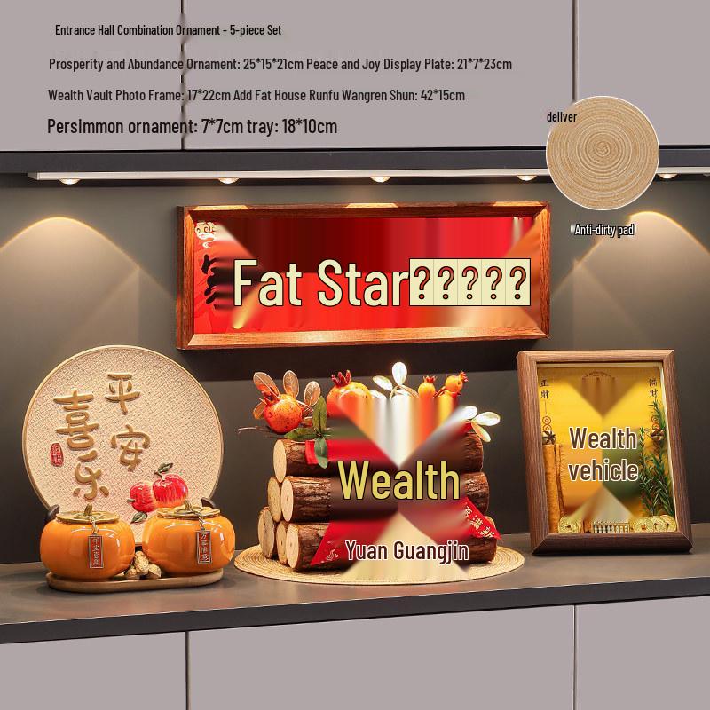 Prosperous New Chinese Style Housewarming Decoration Set