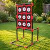 Target Throwing Game with Storage Bag Outdoor Set Foldable for School