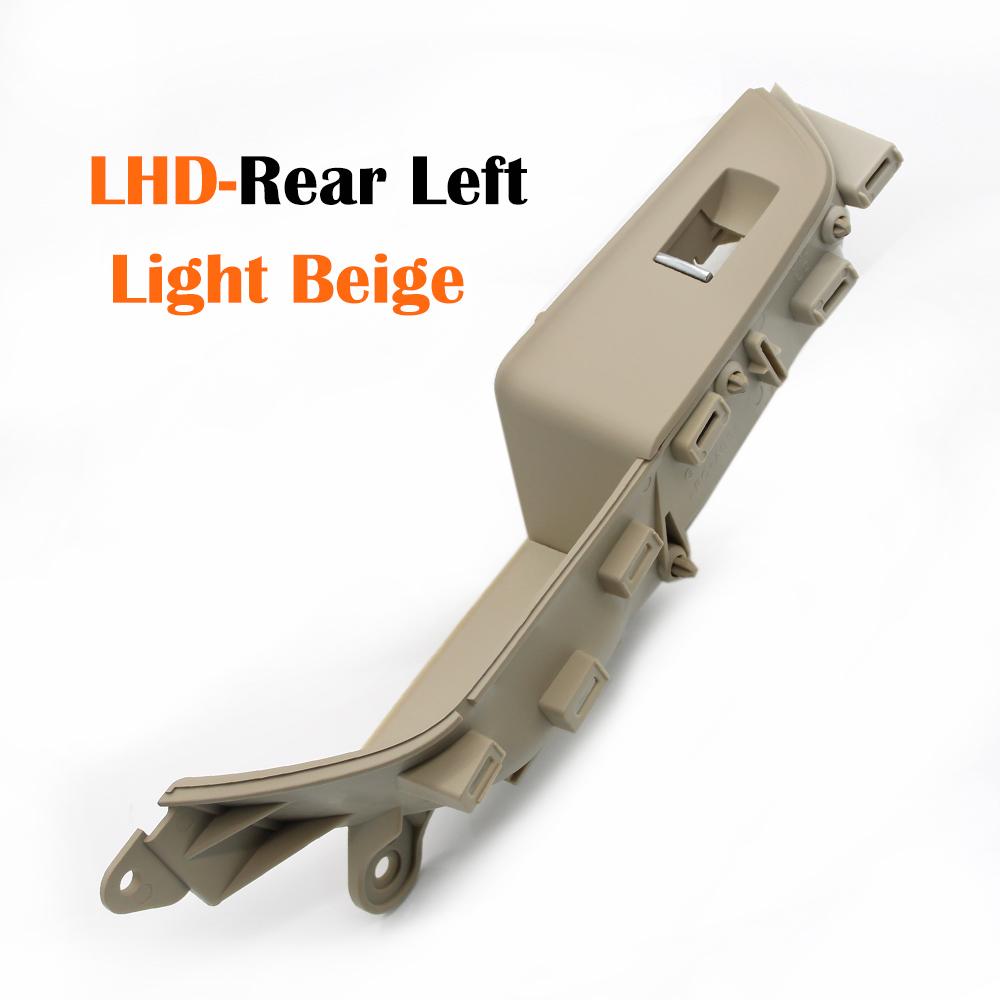 LHD Upgraded Interior Door Pull Handle Panel Window Lifter Switch Cover Trim For BMW 6 Series GT G32 2017-2022