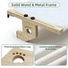 Creative Wooden Frame Cat Window Hammock, Paw Print Durable Hanging Detachable Bed Design, Cozy Pet Furniture Supplies