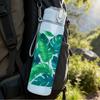 1PC Tropical Monstera Leaf 750ml Color Plastic Sports Water Bottle Leakproof Flip Straw Lid Suitable for Sports Office Home Use