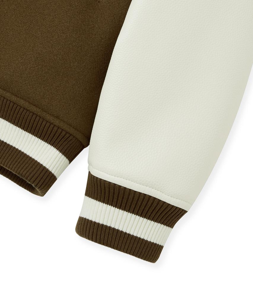 Brownbreath Bb Varsity Jacket - Brown