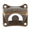 Mounted Bottle Wall Opener Beer Soda Bar Accessories Square Bronze Beer Opener